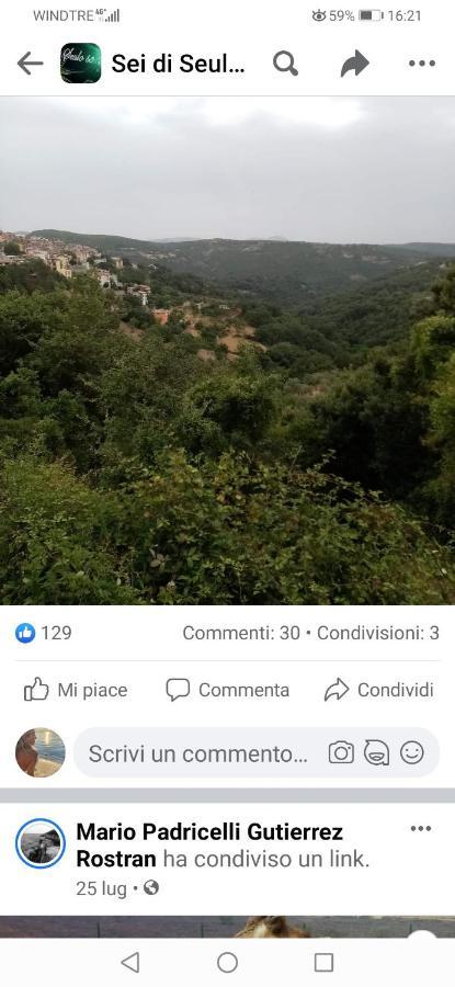Stellaria Casa Vacanze In Montagna Panorama Stupendo Sardegna Seùlo Exterior foto